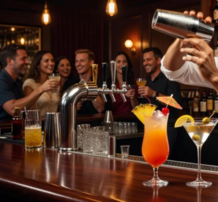 Autorskie koktajle serwowane przez barmanów Xia